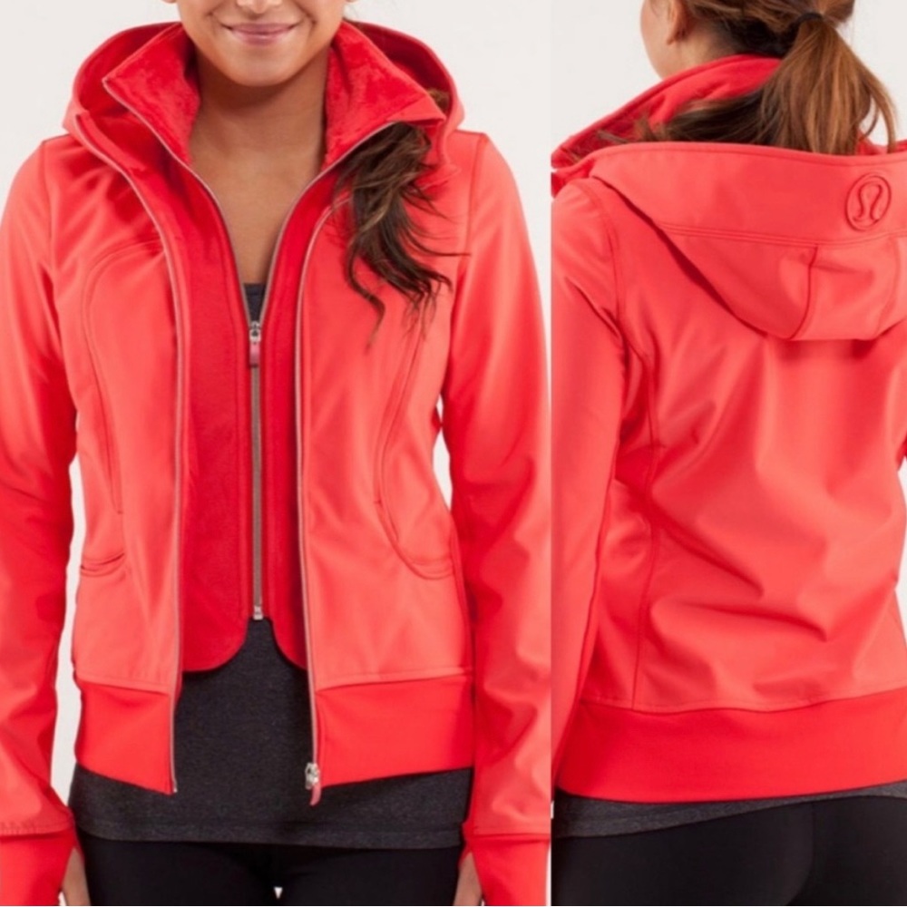 Lululemon Uba hoodie softshell fleece jacket 6